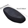 Motorcycle Mesh Fabric Anti-Skid Pad Scooter Seat Electric Bike Seat Cover Summer Cushion Net Cover