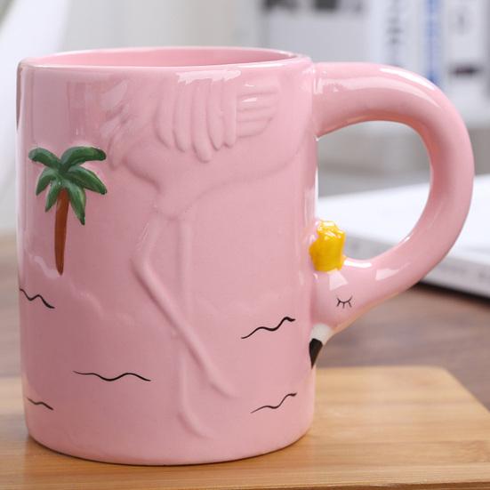 Water Cup 3D Animal Design Kids Ceramic Cup Children Role Play Coffee Mug Learning Through Play Cup Drinkware