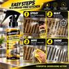 Kitchen Grease Cleaner Spray, Heavy Duty Degreaser for Stainless Steel Surfaces, Cuts Tough Grease Fast, Cleans Hood Filters and Stovetops