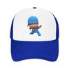 Adult Pocoyoed Friends Super Hero Friends  Trucker Caps Mesh Baseball Caps Polyester Hat Sun Caps Breathable Racing Cap