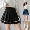 Pleated New High-waisted Autumn and Winter A-shaped Skirt Student Anti-light Short Skirt Pants Skirt