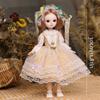 Plastic 30CM Movable Joint Doll Baby Doll Princess Toy Beautiful Girl Dress Up Toys  Toddler