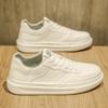 Men's Shoes 2025 New Spring Versatile Breathable Leather Shoes Casual Little White Board Shoes Non-slip Youth Sports Tide Shoes