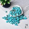 Натуральный измельченный бирюзовый камень: Декоративные мелкие частицы для аквариумов, цветочных горшков и ландшафтного дизайна
