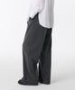 MUSINSA STANDARD WOMAN Women'S Low Waist Deep Tuck Extra Wide Hidden Banding Slacks [Medium Grey]