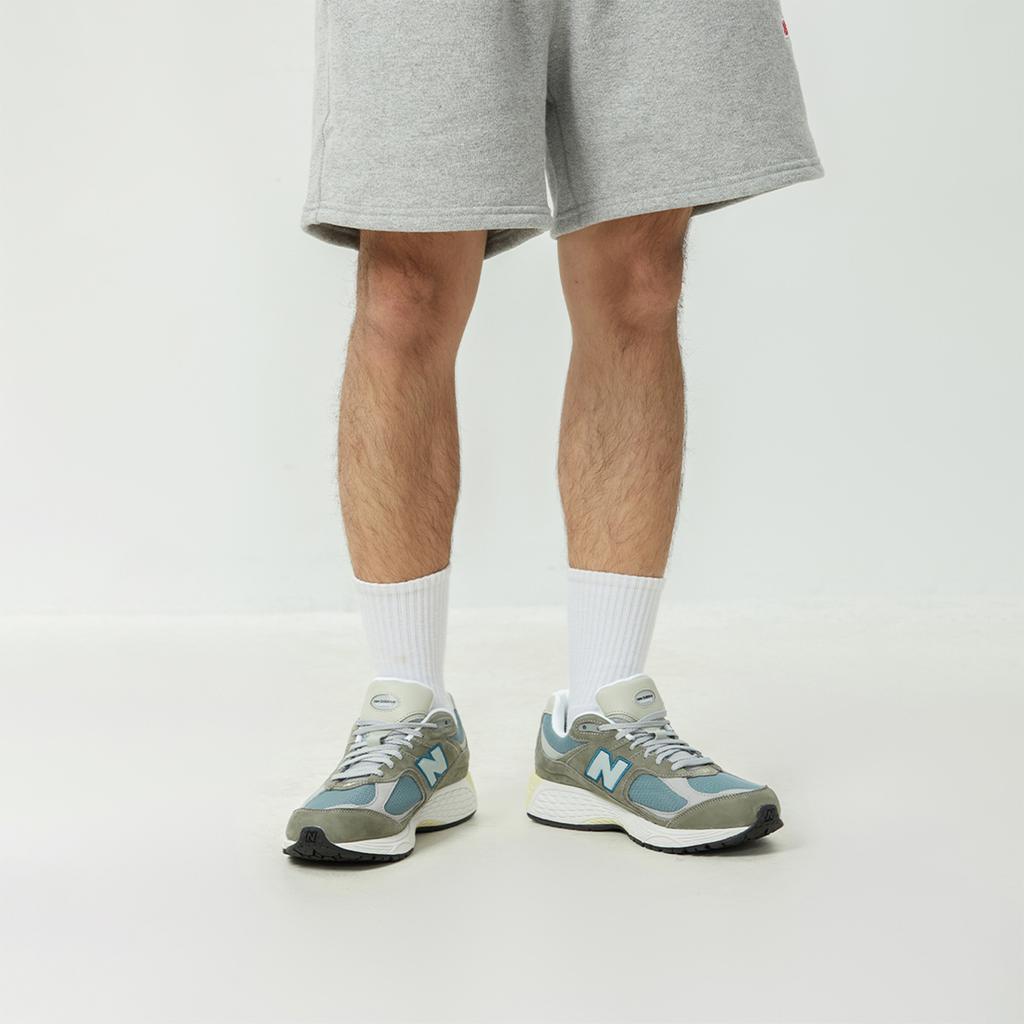 New Balance 2002R Серые кроссовки унисекс Mallard Blue Холодно-серые M2002RNA