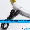 DogLight LED Dog Collar USB Light Collar Universal Size Cuttable Yellow