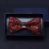 Exquisite  Bow Gentleman Ties For Men Pre-Tied Sequin Bow Ties Elegant Men Wedding Prom Tuxedo Accessories Gifts