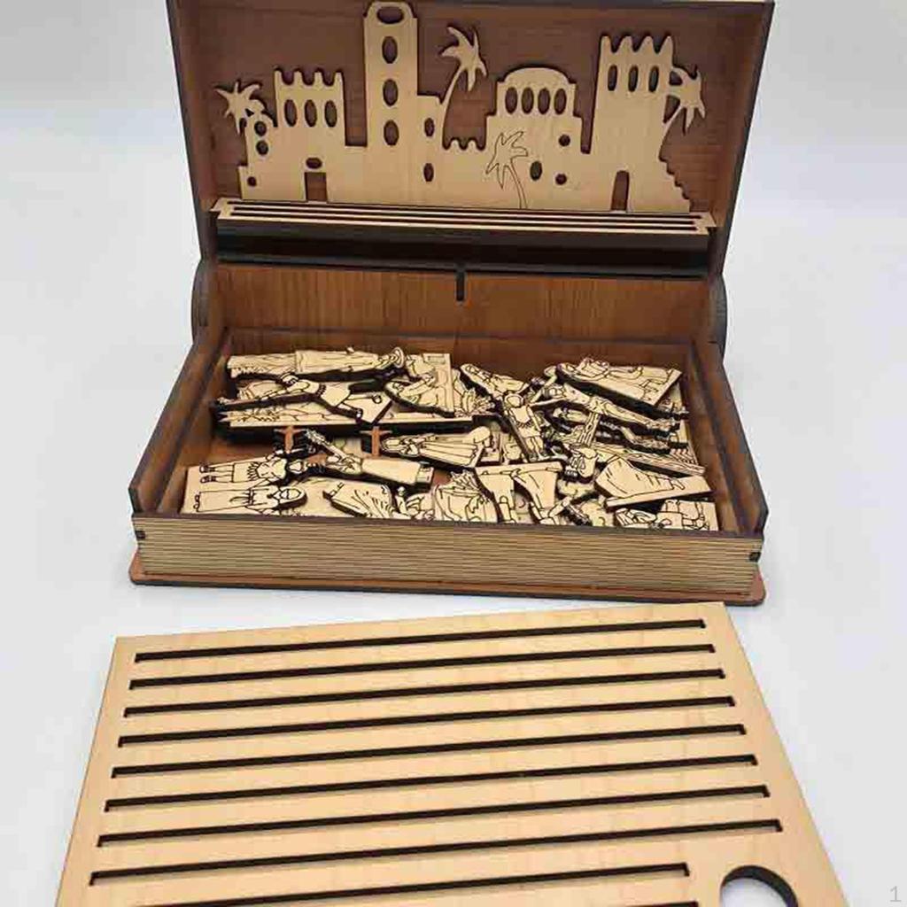 Easter Statue Ornament Sculpture Decoration Gifts Wooden Educational Gift Holy Week