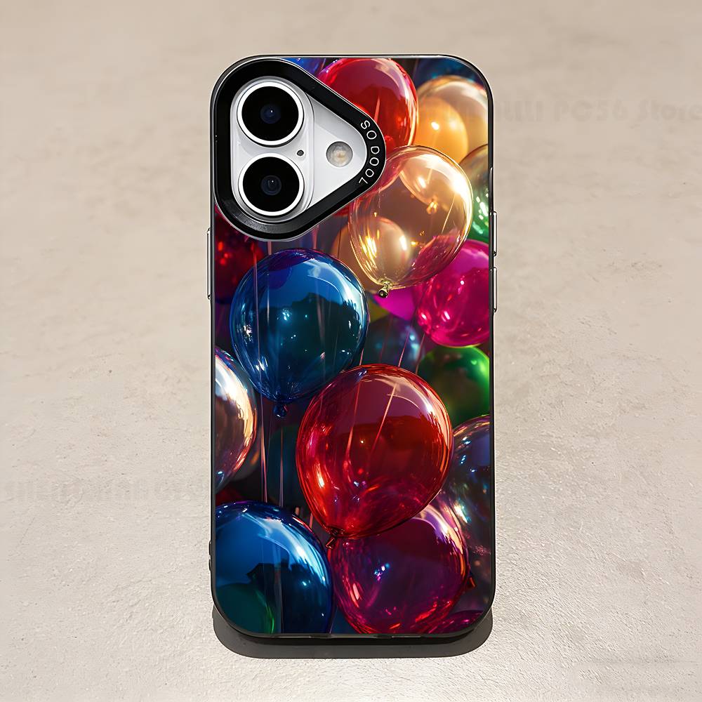 Vivid Balloons Case For IPhone 17 16e 16 15 14 13 12 11 Pro Max X XS Air Plus Back Cover