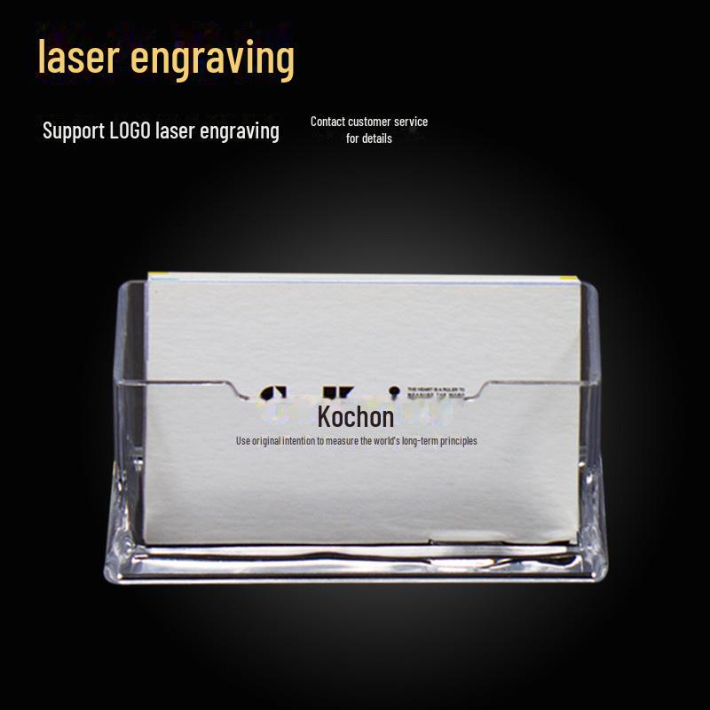 Прозрачный многослойный пластиковый дисплей и коробка для хранения визиток