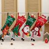 Cross-Border Christmas Stocking: Snowman Gift Bag Ornament for Tree and Fireplace