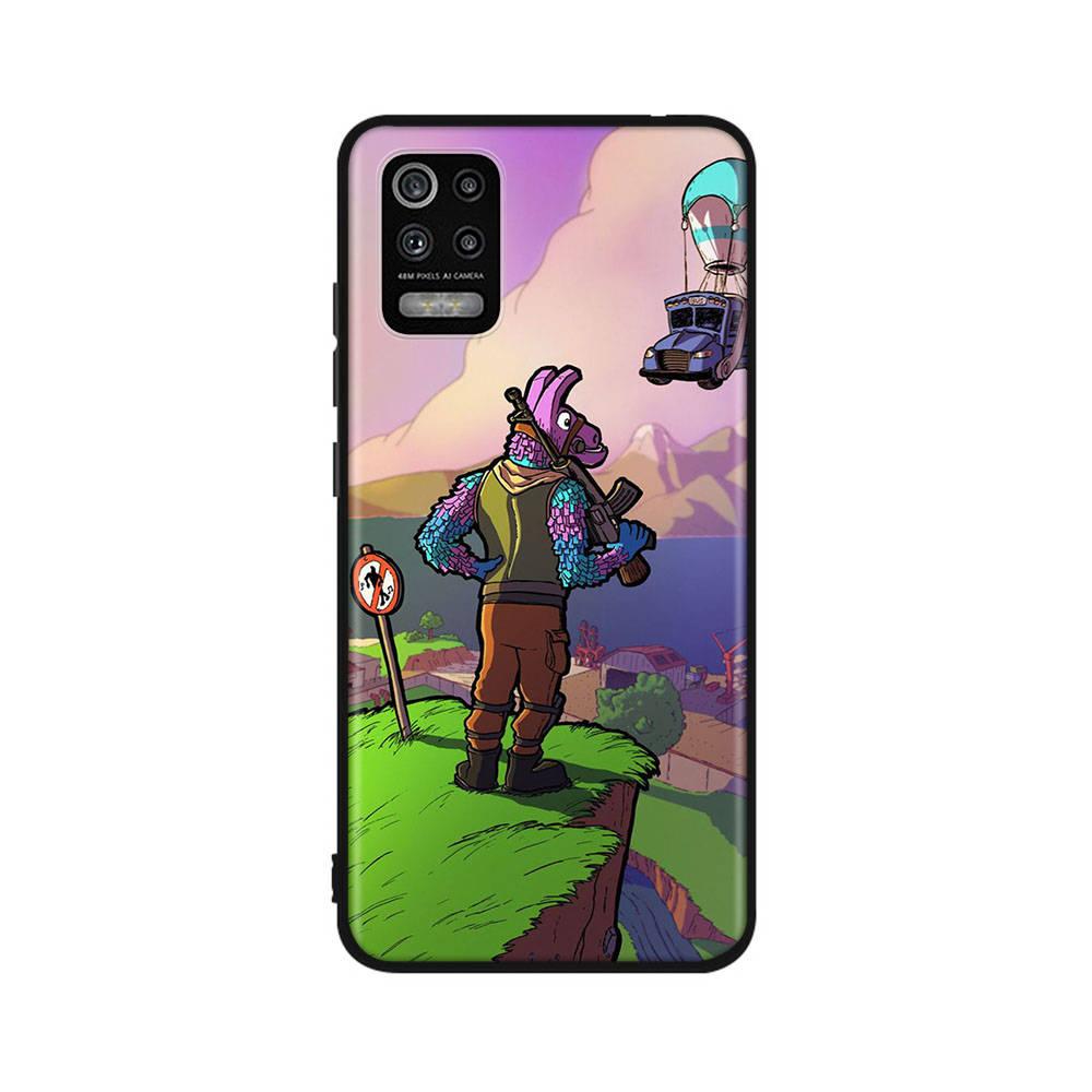 Чехол RT91 Fortnite Play для Xiaomi Poco X6 X4 M5 M6 F5 F6 C65 C55 C50 C51 C40 Redmi Note 7 8 14C A3X 13C 12C 11 10A 9C Pro черный мягкий чехол