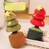 Plush Christmas Tree Decor With Soft Plush Filling For Holiday Home Decor