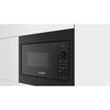 Micro-ondes encastrable - BOSCH Série 2 - BFL523MB4 - Noir - 49,5 x 33,5 x 38,2 cm