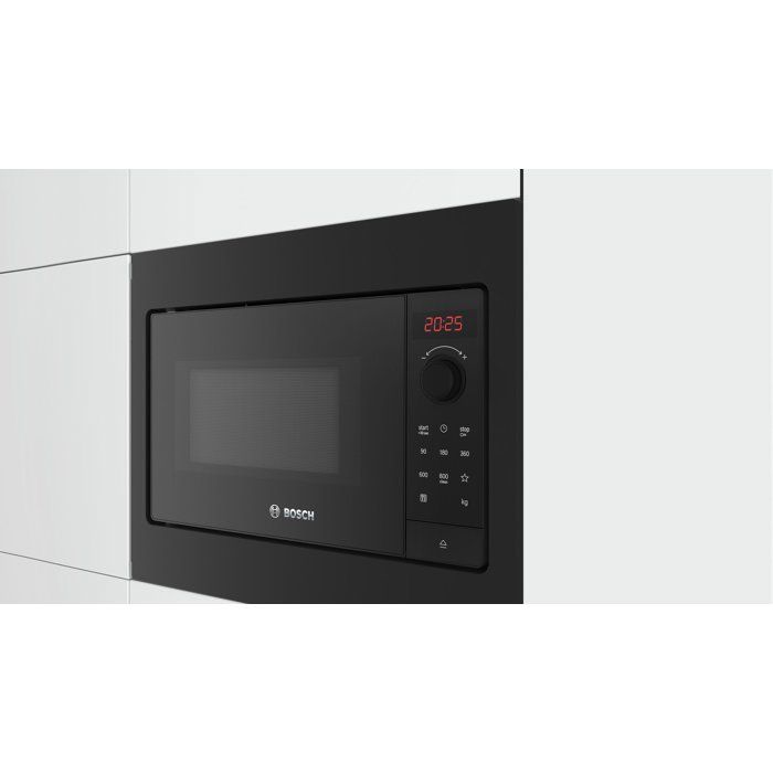 Micro-ondes encastrable - BOSCH Série 2 - BFL523MB4 - Noir - 49,5 x 33,5 x 38,2 cm