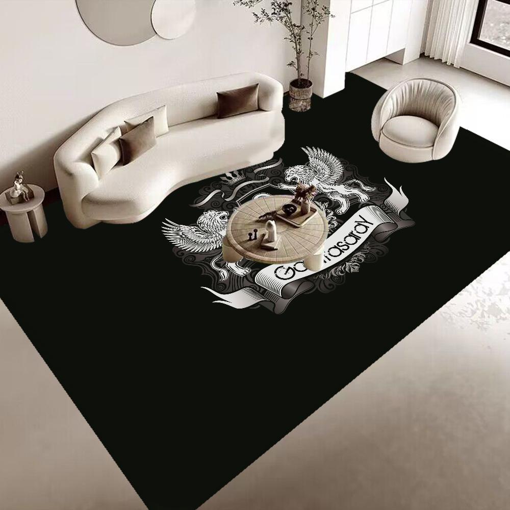 G-Галатасарай Яркий коврик для пола Нескользящий коврик для прачечной Декор для прачечной Балкон Детская Гостиная Бытовые ковры