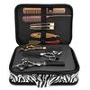 Large Capacity Stripe Barber Box Universal Beard Trimmer Case Electric Clipper Bag  Travel
