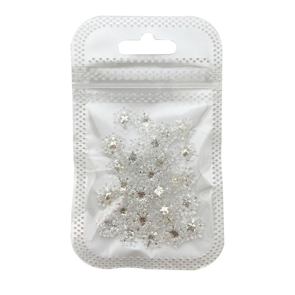 Блестящие Стразы для ногтей Снежинки Стразы для ногтей с плоской задней частью для самодельных ювелирных изделий Изделия для дизайна ногтей Украшения Принадлежности