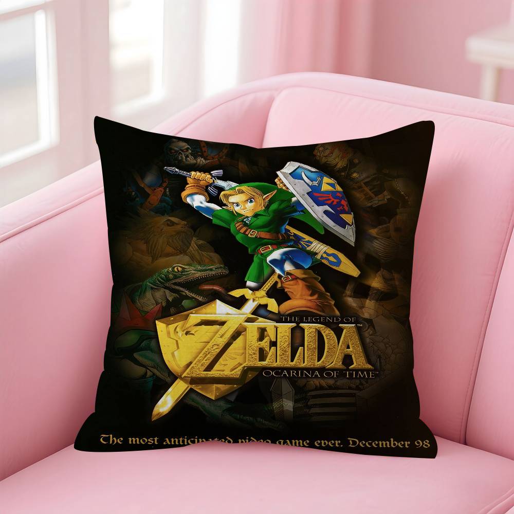 Legend Video Game Zeldas Link Pillow Gifts Home Office Furnishings Bedroom Sofa Car Cushion Cover Case 45x45cm
