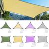 Waterproof Sun Shade Sail Canopy Triangle/Quadrilateral UV Block Sun Shelter For Outdoor Garden Backyard Awning Privacy Screen