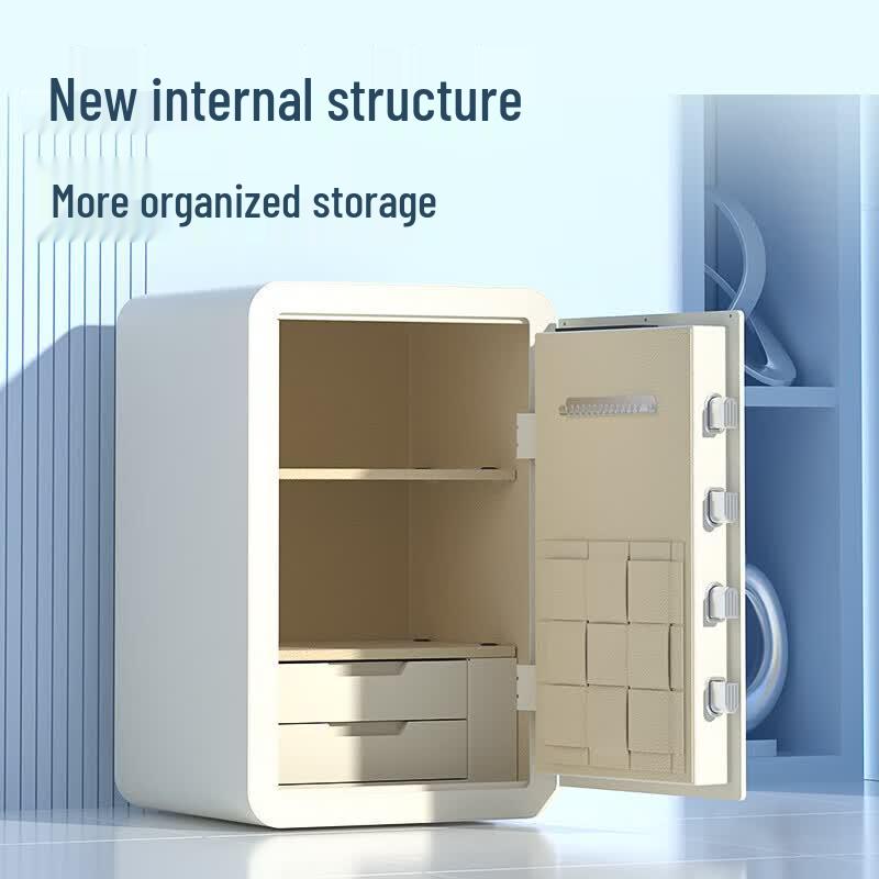 Deli Home Fingerprint Password Safe Box