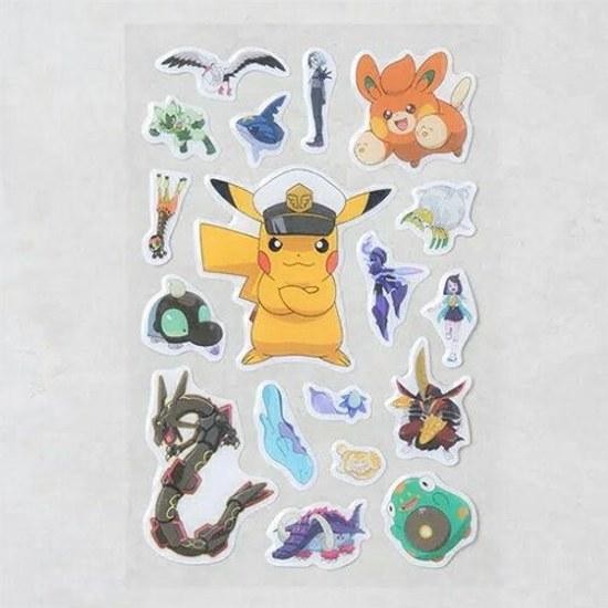 Пополнение корейской эксклюзивной наклейки Pokémon 1 шт. наклейка для декора ежедневника, слегка объемная.