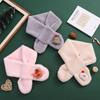 Kids' Plush Cartoon Winter Snood: Christmas Gift Scarf