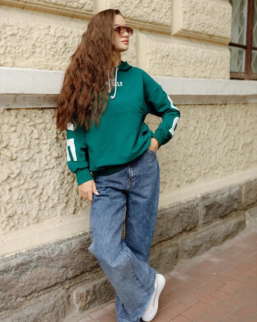 Толстовка с капюшоном (Женский) Любой сезон 8360-057-33 HC