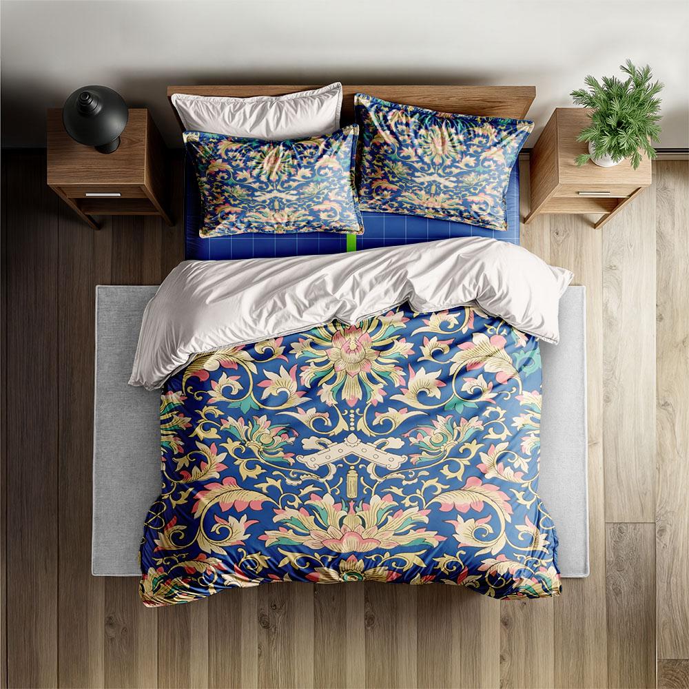 Beowulf Anglo Saxon Legend Duvet Cover Set King Queen Double Full Twin Single Size Bed Linen Set