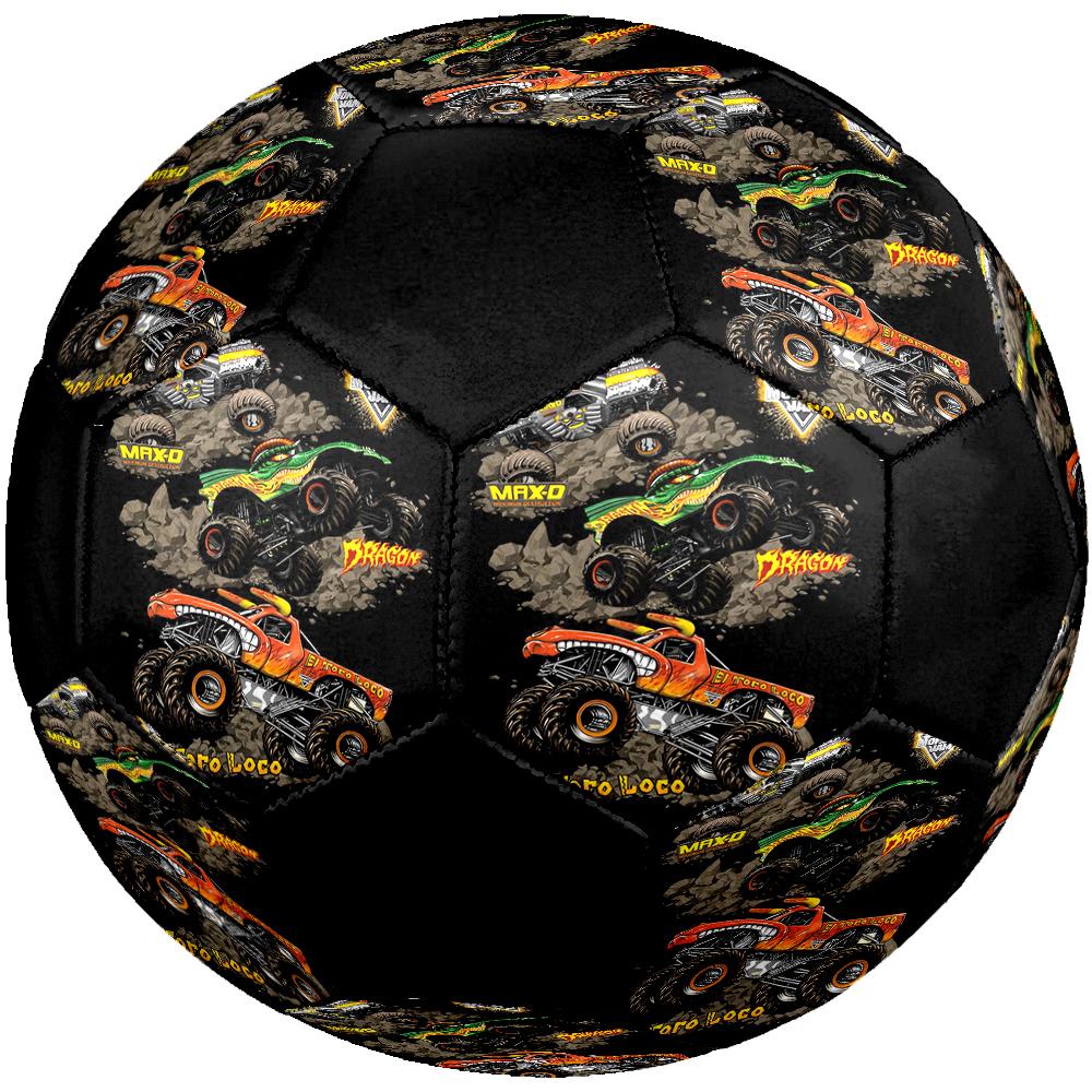 Truck Theme Size 5 Soccer Ball, Suitable for Both Indoor and Outdoor Matches, a Gift Suitable for Everyone.