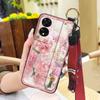 Soft case Dirt-resistant Phone Case For TCL 505/T509K/T5094 Chinese style Waterproof Lanyard Anti-knock Durable Ring