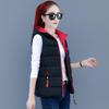 Down Cotton Vest Women Short Jacket Outer Wear Autumn Winter Fashion All-Match Plus Size Waistcoat Vests Woman