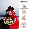 Bayer Leverkusen Print Flannel Blanket High Quality Warm Comfortable Cover for All Seasons Perfect for Gifts Home Decor