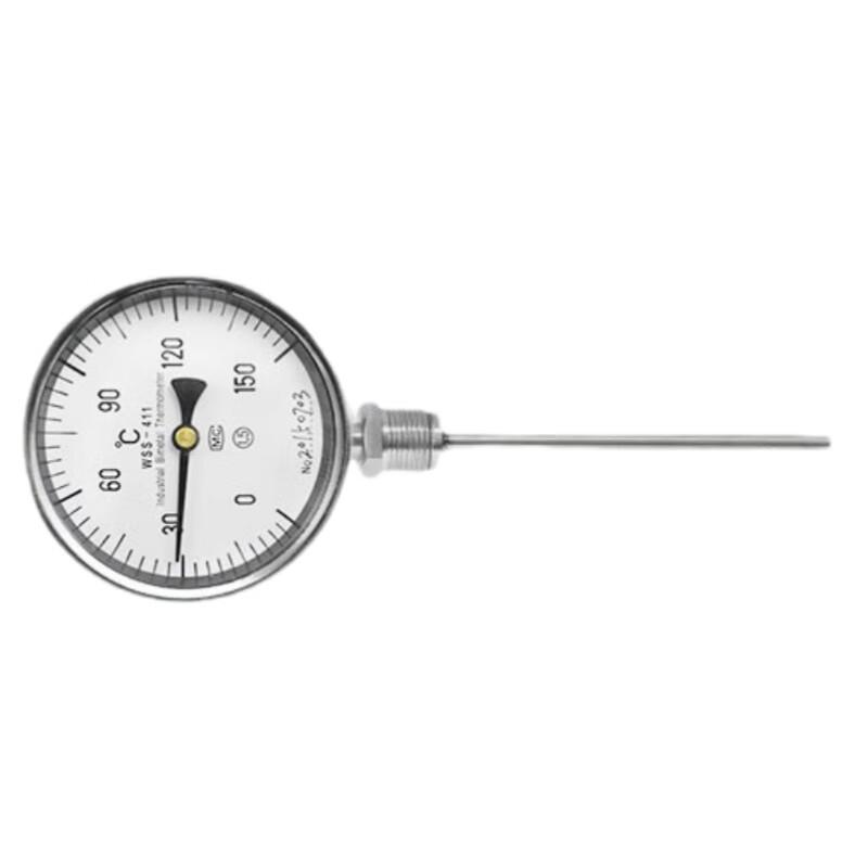 Deyu Stainless Steel Radial Axial Analog Thermometer