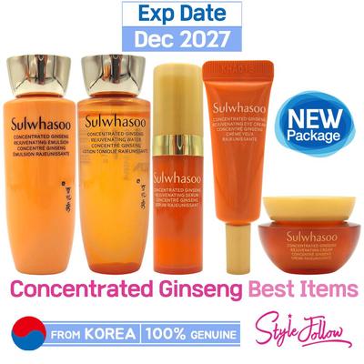 2025 НОВИНКА_Антивозрастной набор с концентрированным женьшенем (Включить 5 предметов) Образец