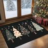 1pc Rectangular Doormat - Soft, Thick, Absorbent, and Non-Slip Carpet, Machine Washable Polyester Doormat, Suitable for Indoor Entryway, Bathroom, Kit