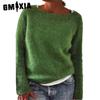 Sweater Women's Solid Color Static Version Basic Sweater Knitwear