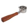 54mm Portafilter Bottomless Stainless Steel 3 Ear Wooden Handle Detachable Coffee Machine Accessory