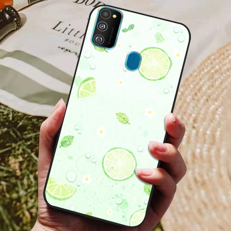 Чехол для Samsung Galaxy M21 M30S M31 A21s, мягкий силиконовый чехол для задней панели телефона Samsung M31 A21S M30s M21, чехол Funda M 30 s