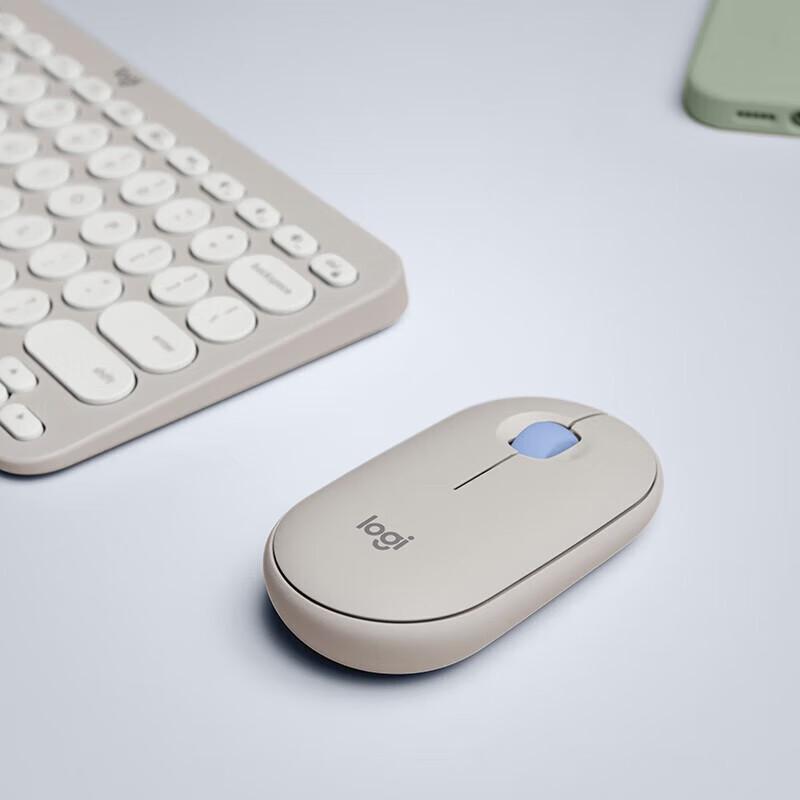 Logitech PEBBLE 2 COMBO Беспроводной набор: Клавиатура и мышь для нескольких устройств
