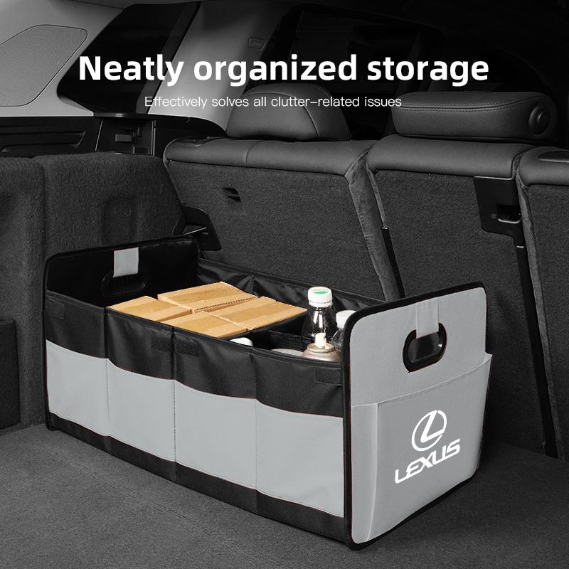 Large Capacity Foldable Car Trunk Storage Box For Lexus F SPORT GS GX IS LS LX CT LC RC LBX NX RX 350h ES UX 300e GX460 Ct200hOQ5