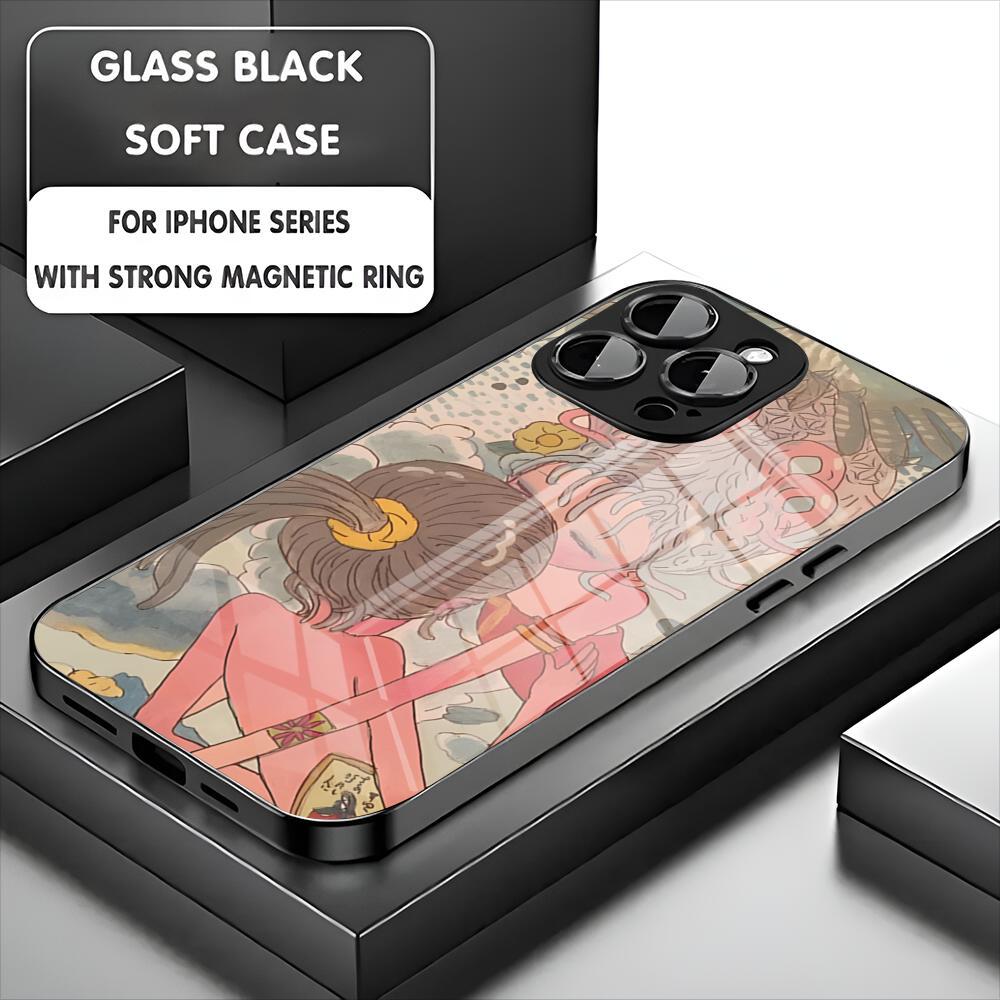 A-Aya T-Takano Art Phone Case For Iphone 17 16 15 14 13 11 12 Pro Max Mini Plus Magnetic Glass Phone Cover