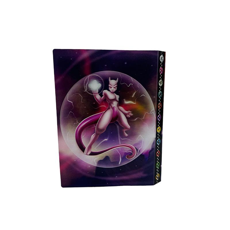 Новая игра Pokemon Книга для карт Pokemon Книга для хранения карт Pokemon Сетка 4x4 3D Книга для коллекции карт Pokemon