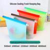 Прочный силиконовый пакет для сохранения свежести для овощей и фруктов - Пищевой, герметичный для хранения в холодильнике
