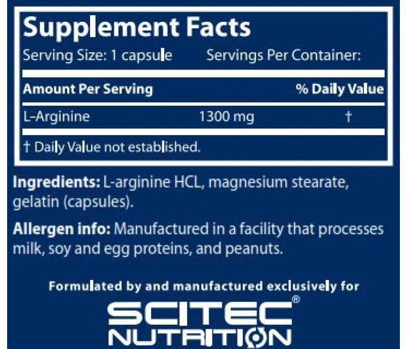 SCITEC NUTRITION МЕГА АРГИНИН