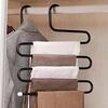 Creative S Shape Pants Hanger Multi-role Wearing Clothes Rack Multilayer Holder