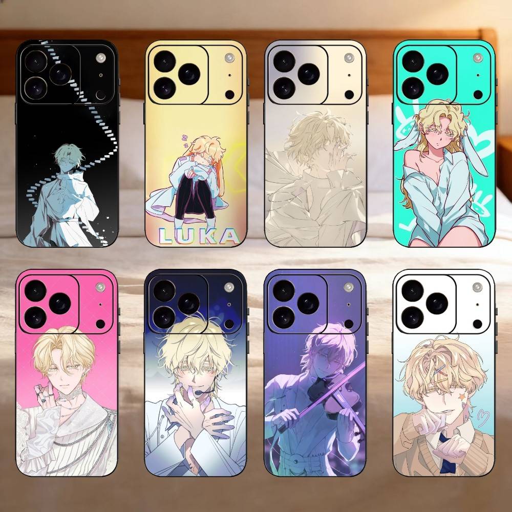A-Alien Stage Luka Чехол для телефона Силиконовый черный Мягкий Для IPhone 17,16,15,14,13,12,11,SE,Plus Pro Max