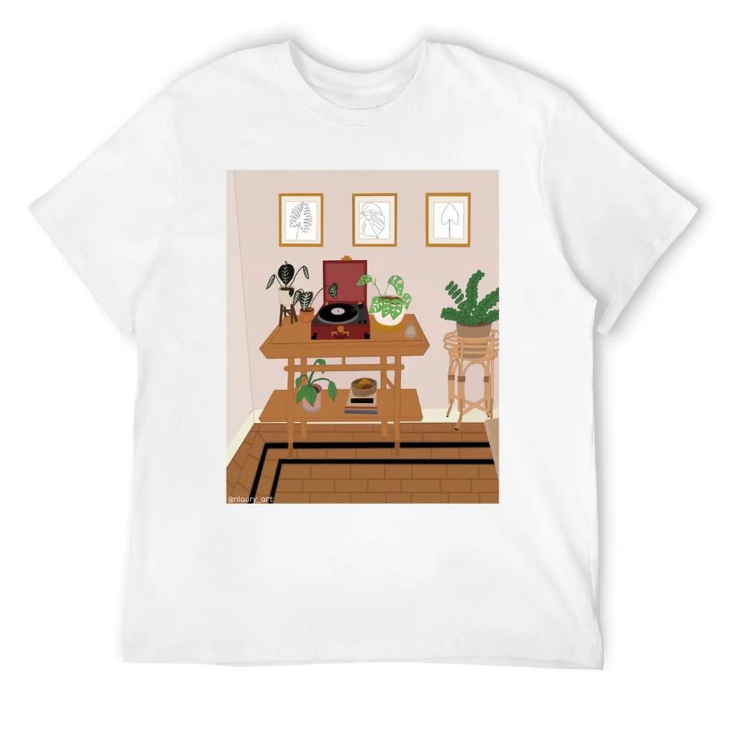 Plants And Vinyl T-Shirt Anime T Shirts Boys Animal Print Mens Clothes