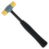 DOGYU Pipe Handle Plastic Hammer, 0.5P, 03098, Heavy-Duty, Replaceable Plastic Head, Soft Pipe Handle, Break-Resistant Rubber Grip